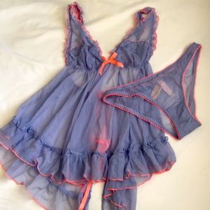 Victoria Secret babydoll lingerie (2 piece)